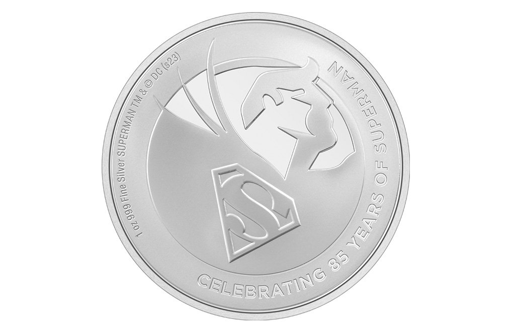 1 oz Silver Superman 85th Anniversary Coin 2023 1 oz Silver Superman 85th Anniversary Coin 2023