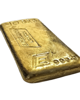10 oz Gold Bar - Engelhard London (vintage)