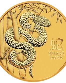 2025 Lunar Year of the Snake gold coin Chinese zodiac limited edition