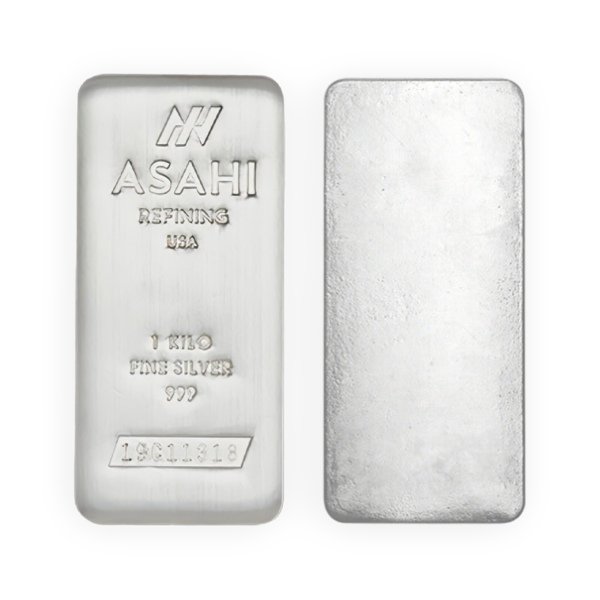 1 kilo/kg silver bar – asahi refining 1 kilo/kg silver bar – asahi refining