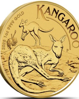 2025 1 oz Australian Perth Mint gold Kangaroo coin .9999 pure gold bullion
