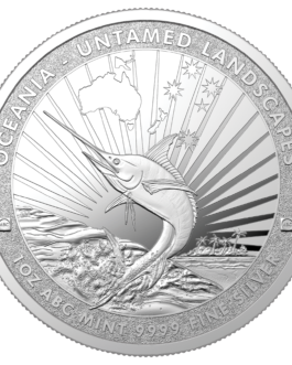 ABC Sailfish Silver Coin Untamed Landscapes Series
