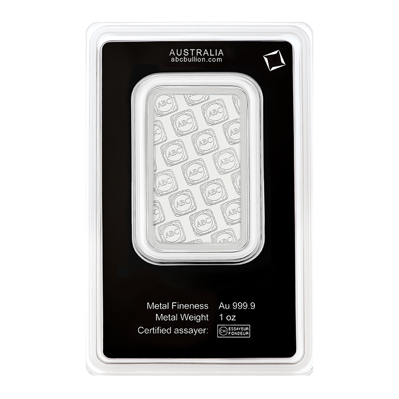 ABC 1oz Platinum Minted Bar ABC 1oz Platinum Minted Bar