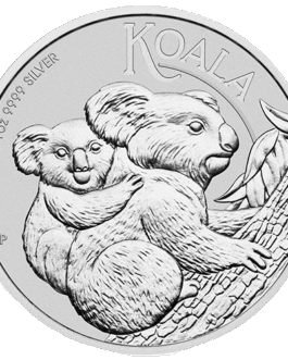 Home 1 oz Perth Mint Koala Silver Coins 20 Pack