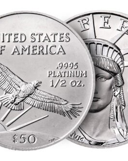 1/2 oz American Platinum Eagle Coins