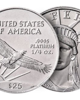 1/4 oz American Platinum Eagle Coin .9995