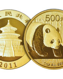 1 oz gold Panda coin Chinese bullion .999 pure gold investment coin