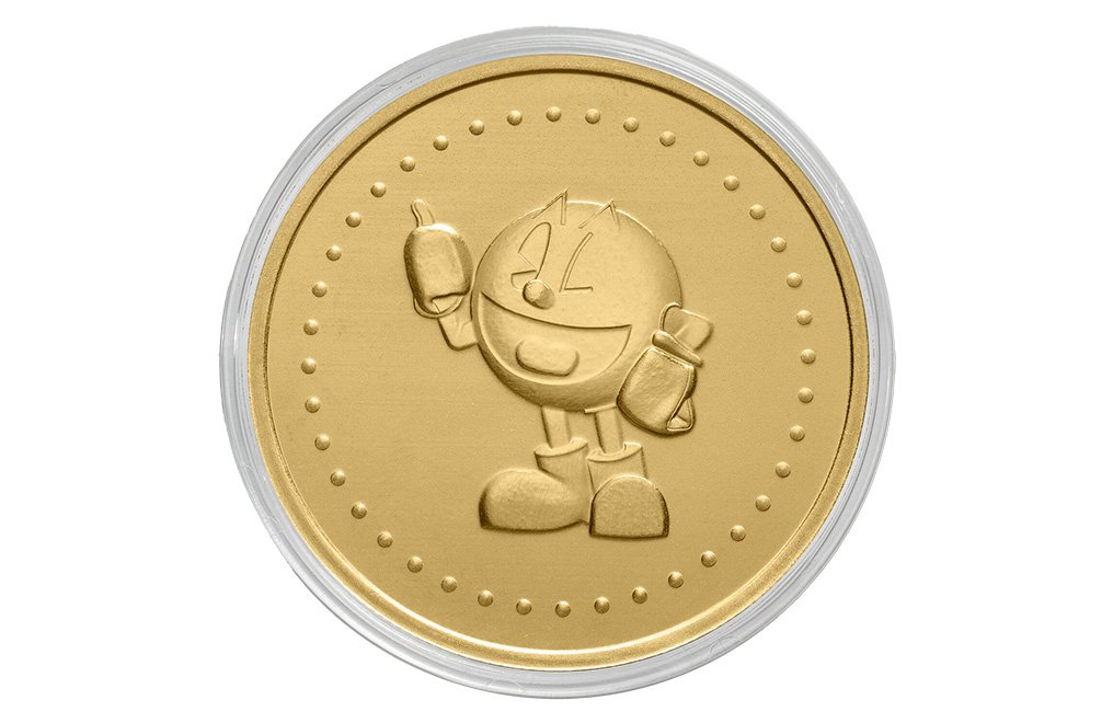 buy 1 oz gold pac man game token round buy 1 oz gold pac man game token round