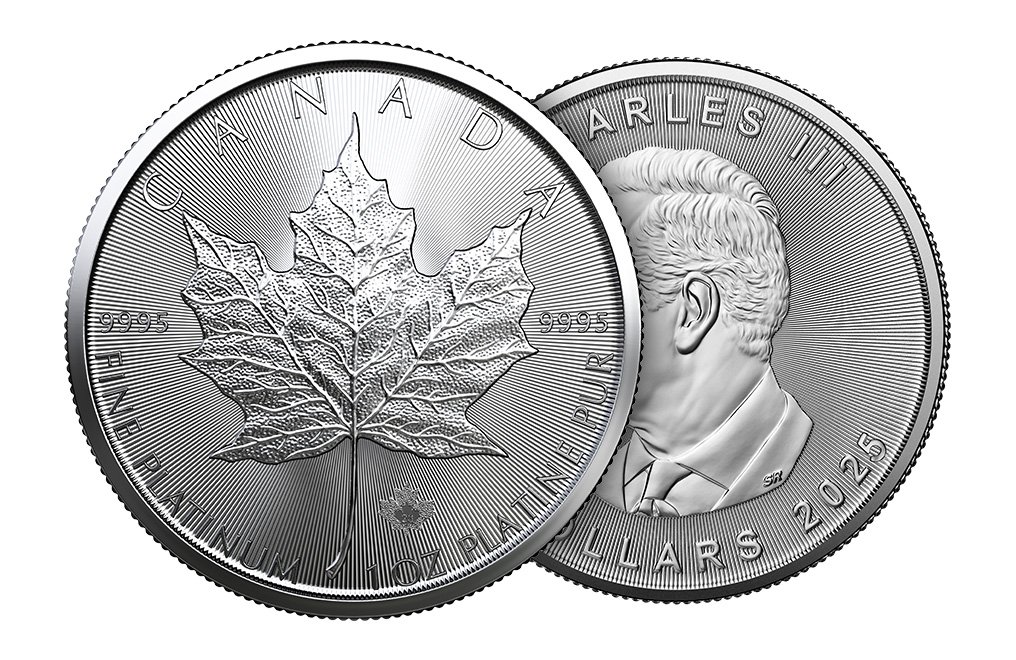 2025 1 oz platinum maple leaf coins mintfirst™ (single coin) 2025 1 oz platinum maple leaf coins mintfirst™ (single coin)