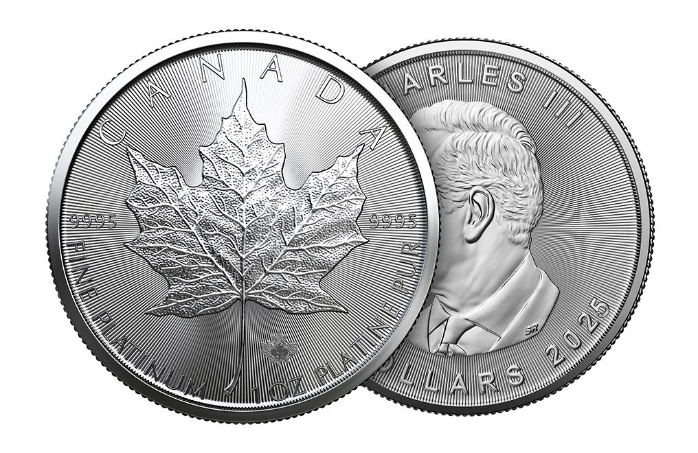 2025 mintfirst™ 1 oz platinum maple leaf coins (tube of 10) 2025 mintfirst™ 1 oz platinum maple leaf coins (tube of 10)