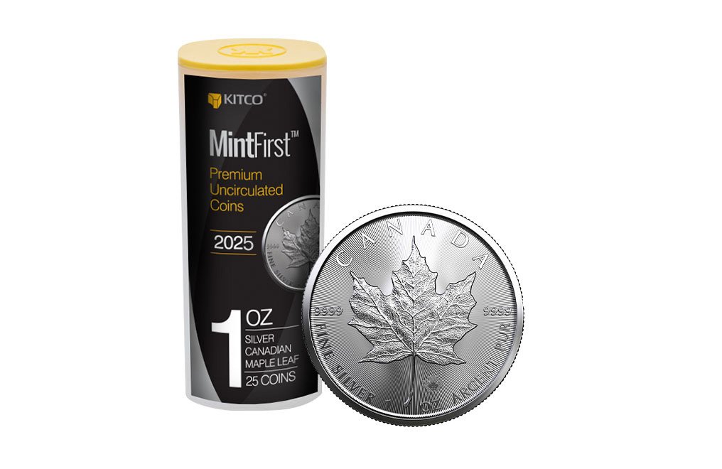 2025 MintFirst™ Silver Maple Leaf Coins (25 pcs) .9999 2025 MintFirst™ Silver Maple Leaf Coins (25 pcs) .9999