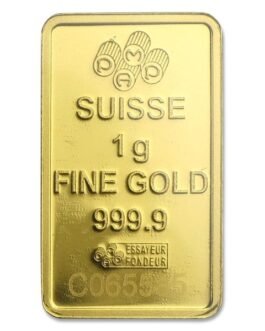 1 Gram Fortuna Gold Bar